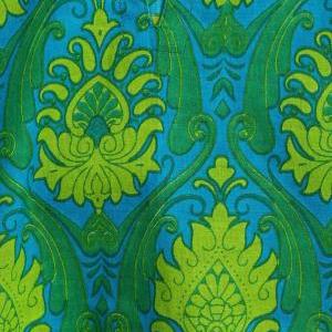 Women Green & Blue Printed Kurti